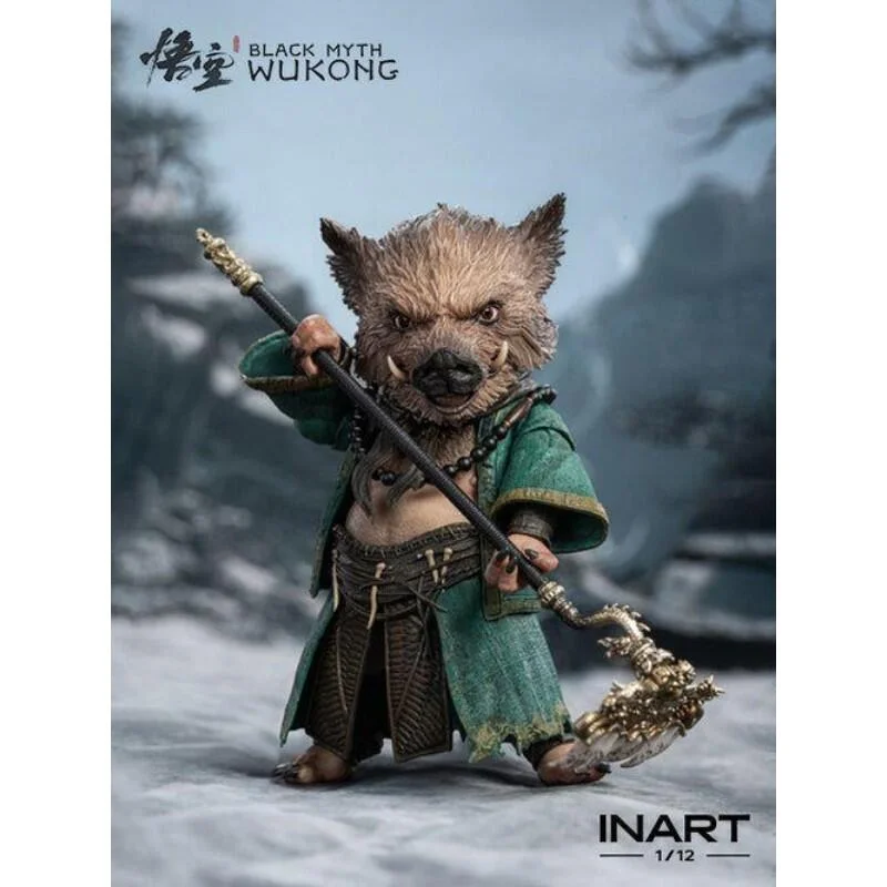 缺貨中，請加入追蹤可到貨通知)INART 可動人偶1/12 黑神話悟空豬八戒6